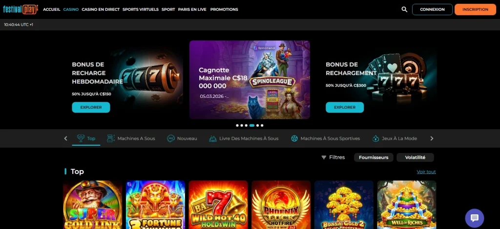 Casino en ligne canada