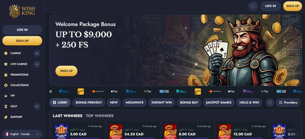 Casino en ligne canada