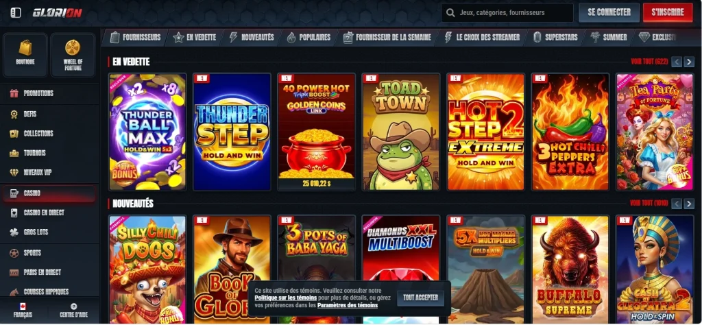 Casino en ligne canada